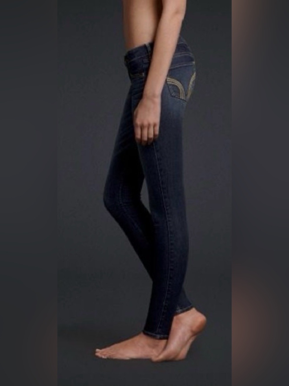 HOLLISTER Original Super Skinny Jeans size juniors 9 long